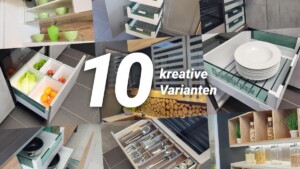 Schränke von Dan Küchen: 10 kreative Varianten