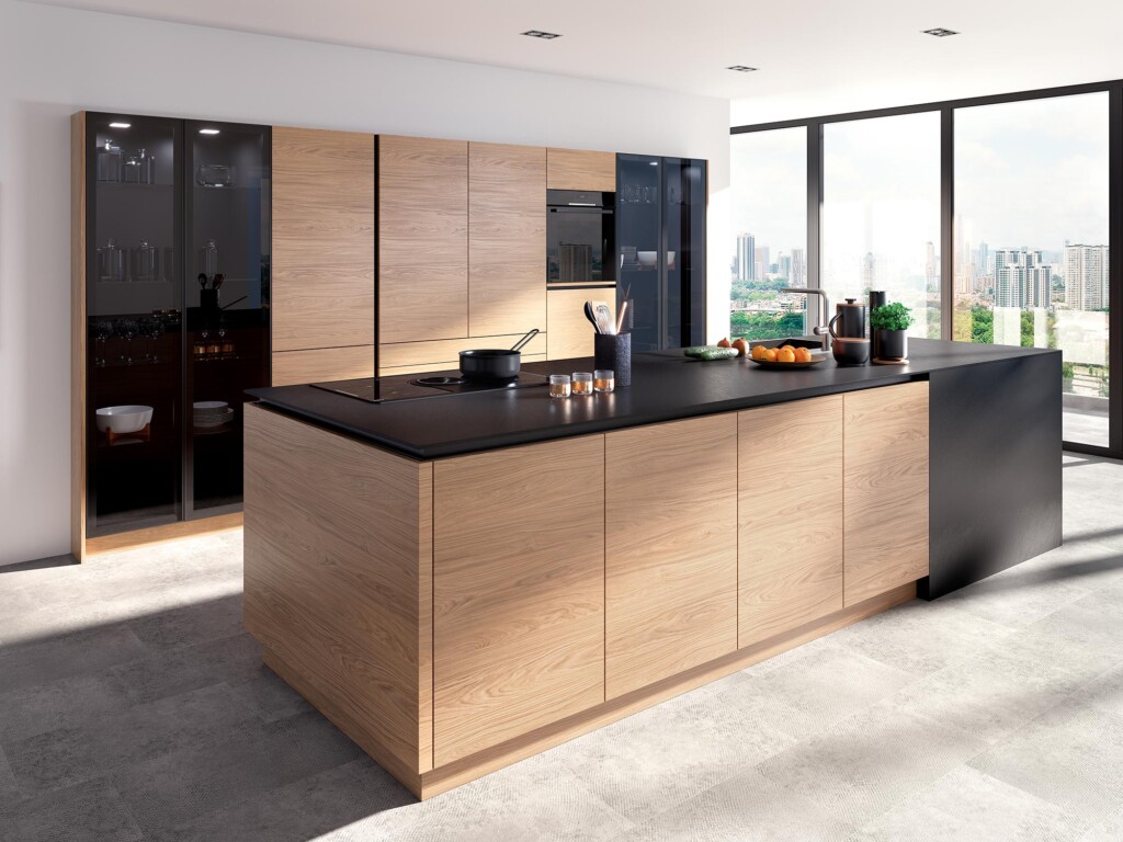 Modell Silbermond Eiche Nordic Anthrazit