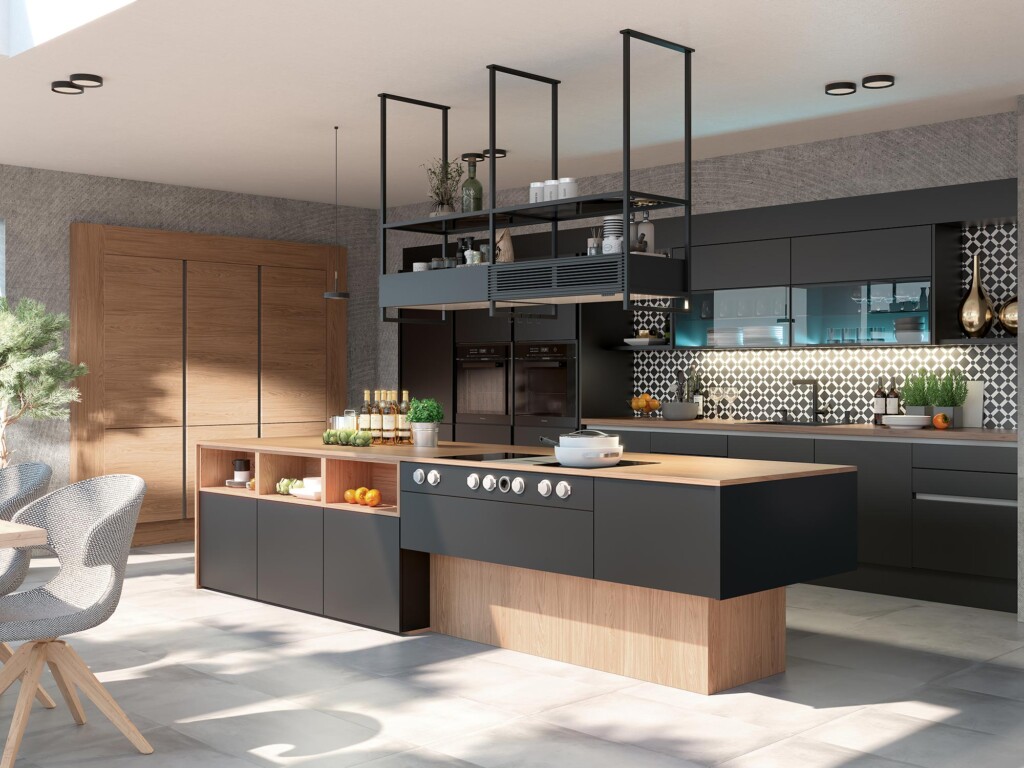 Modell Silbermond Eiche Nordic Anthrazit Fin